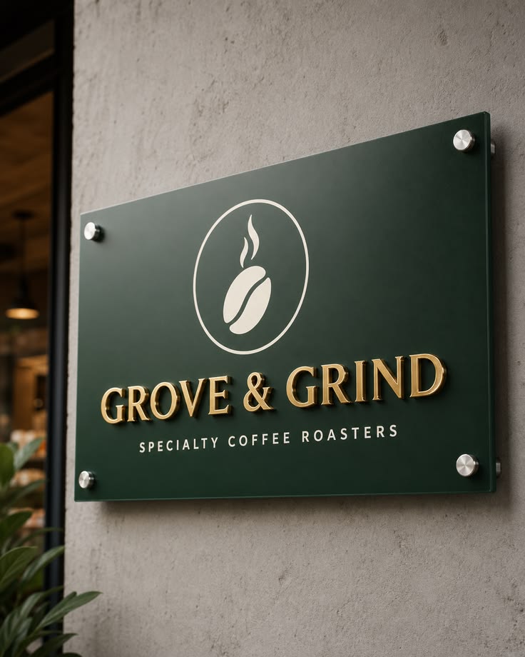 Grove & Grind logotipi
